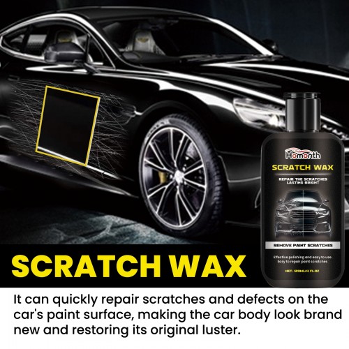 HOMONTH Car Scratch Wax Scratch Remover Make Car Body Look Like Brand New 120ml